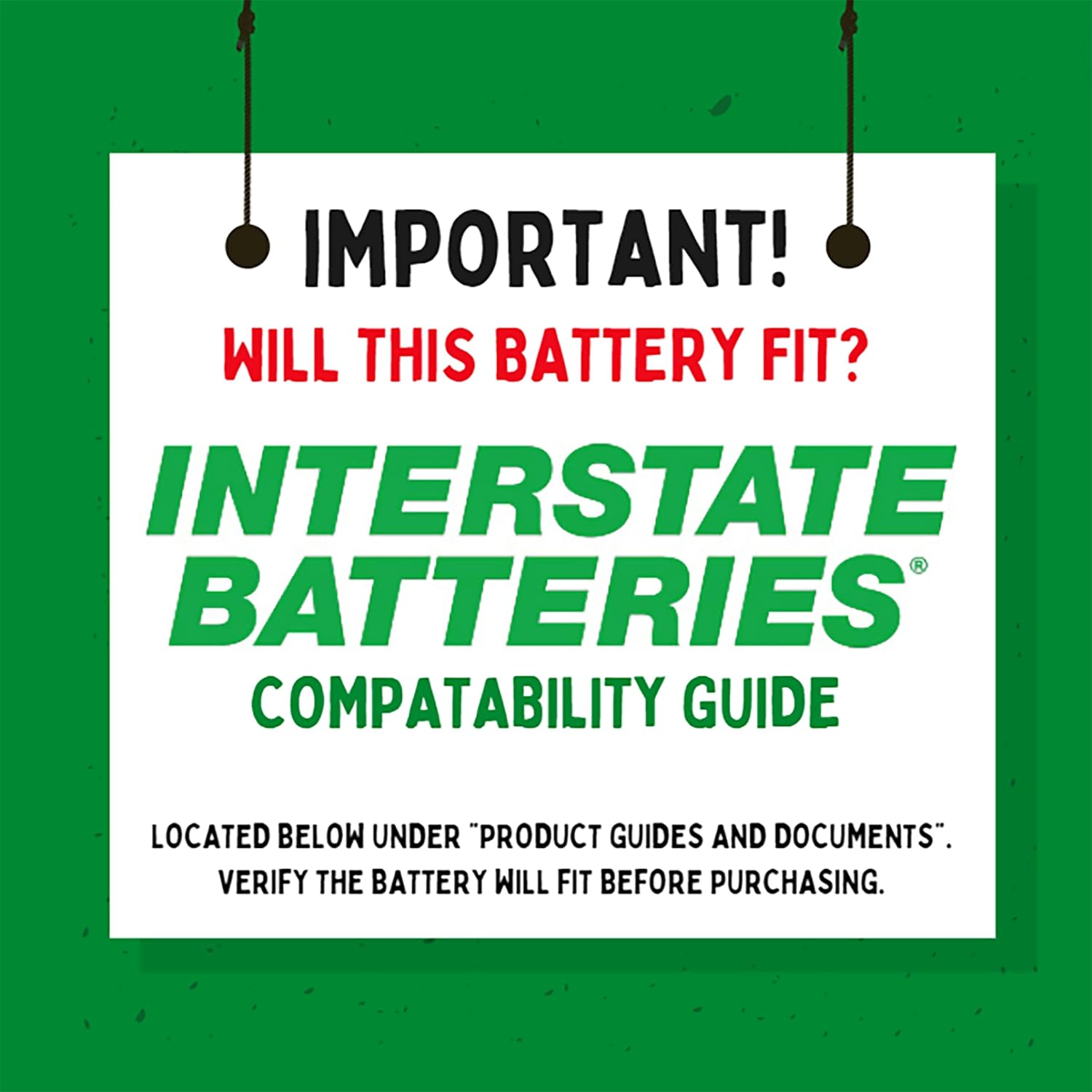 Interstate Batteries 12V 35Ah Deep Cycle Mobility Battery (Group U1 or GT9L) VRLA SLA AGM (L Terminal) Rechargeable Replacement for Scooters, Medical Devices, Wheelchairs (DCM0035L)